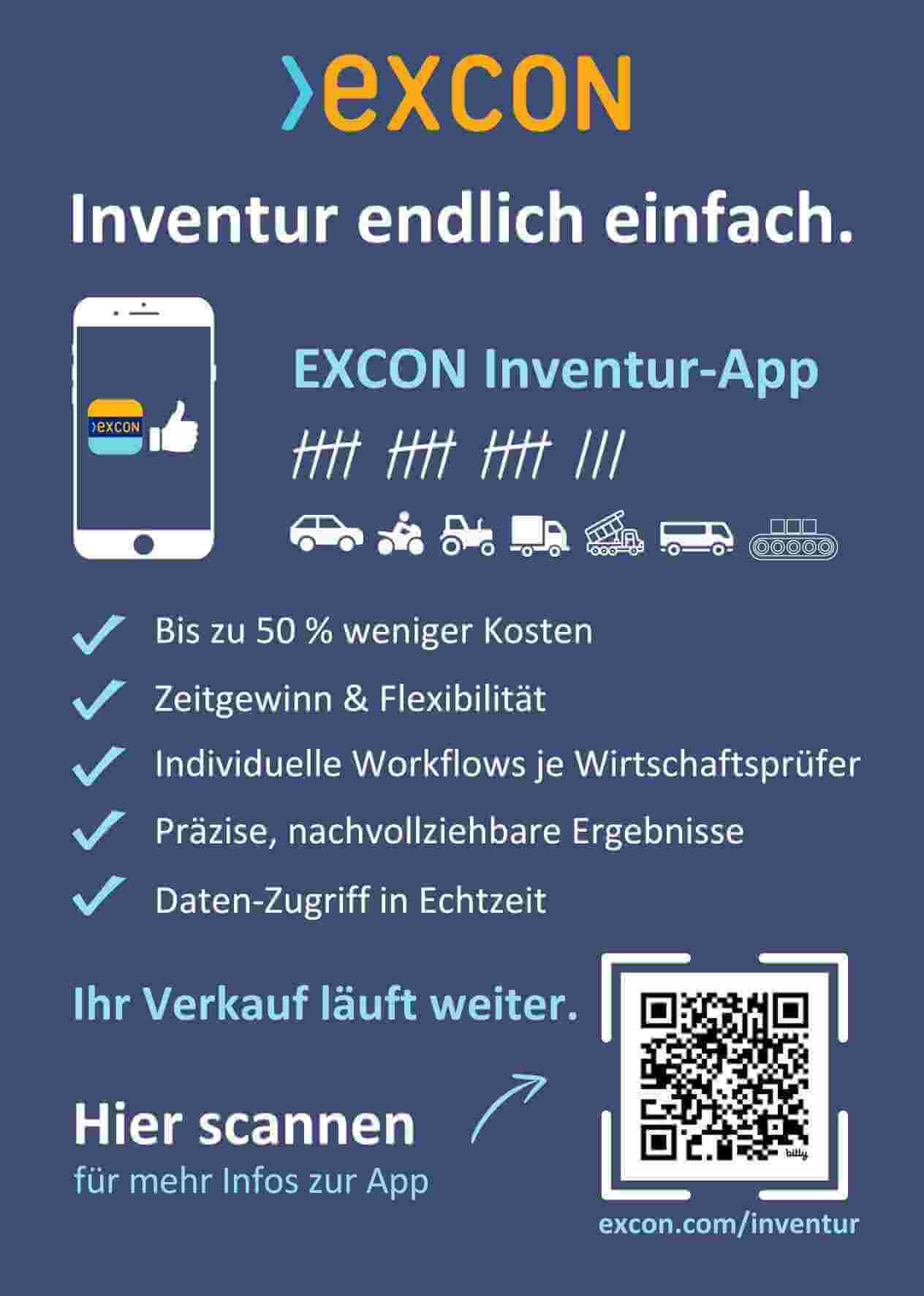 Autohaus Inventur App & Services | EXCON 