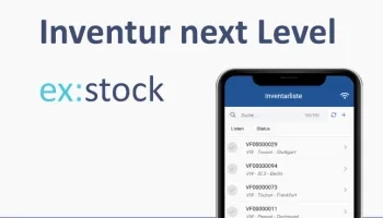 Inventur endlich einfach mit der EXCON Inventur App ex:stock