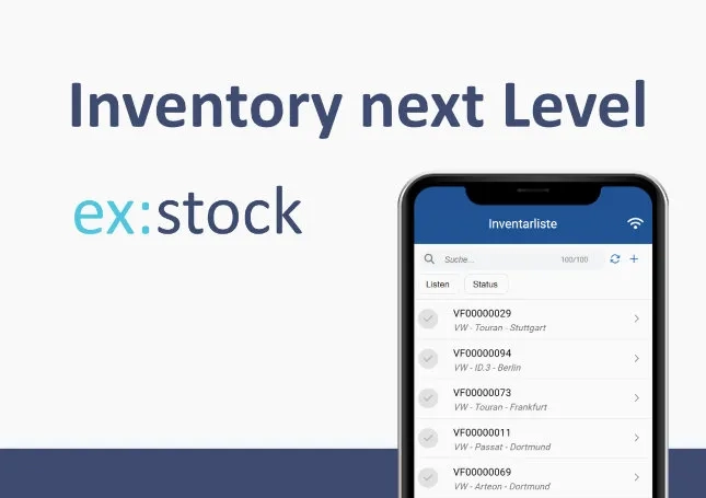 Finally easy inventory with the EXCON inventory app ex:stock